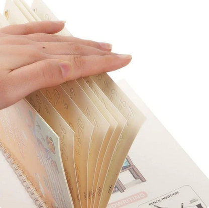 Sank Magic Practice 4 Books Pack + 1 Pen + 10Refills + 1Griper